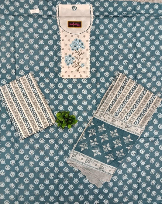 LILLY SALWAR - Blue Grey