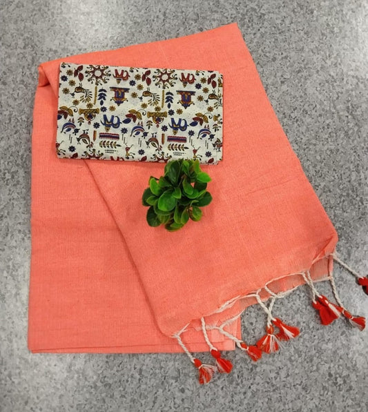 KADHI COTTON - ORANGE