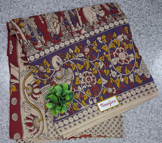 KALMKARI - BROWN