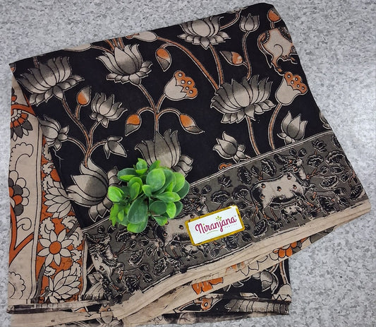 KALAMKARI - BLACK