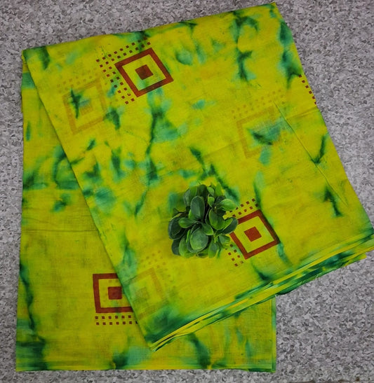 T&D VOILE - LIME GREEN