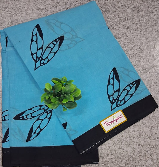 MULL PRINT - BLUE