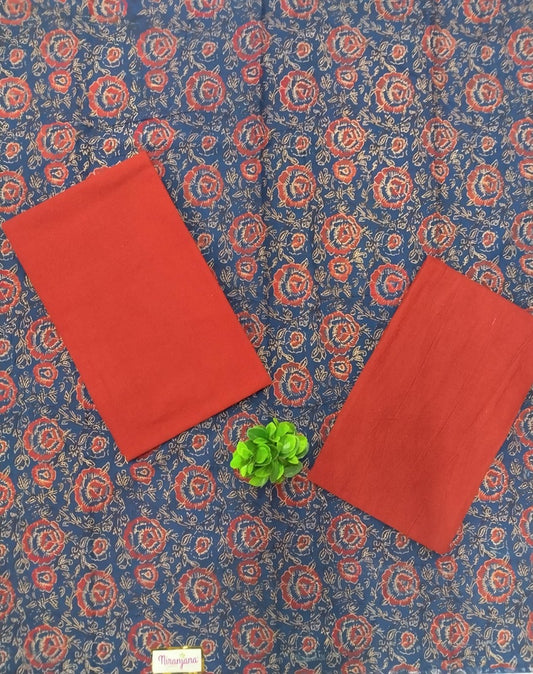 KALAMKARI SALWAR  - Orange