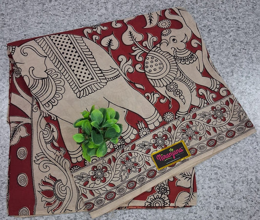 KALAMKARI - MAROON
