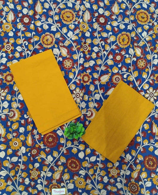 KALAMKARI SALWAR  - Bronze Orange