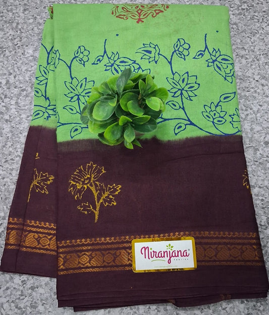 MUL ZARI - DARK GREEN