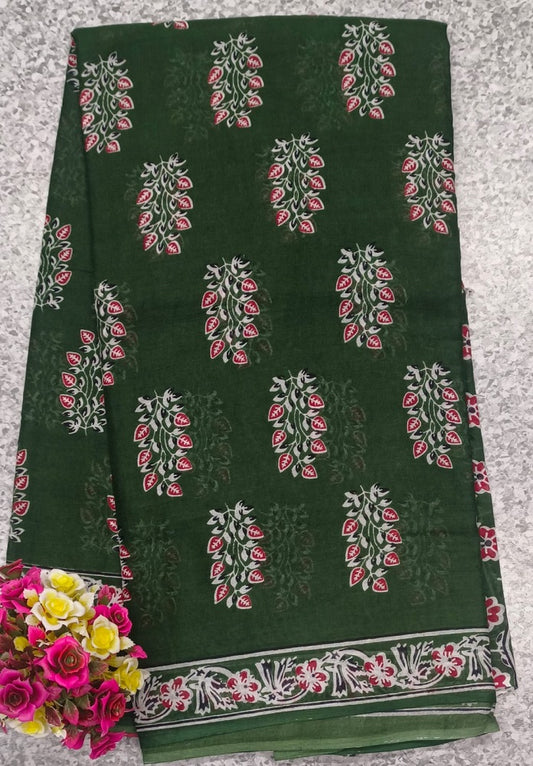 MUL PRINT dark green