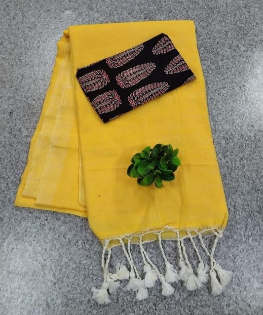 KADHI COTTON - YELLOW