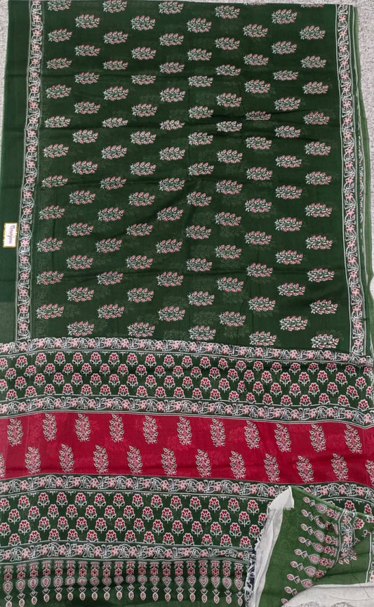 MUL PRINT dark green