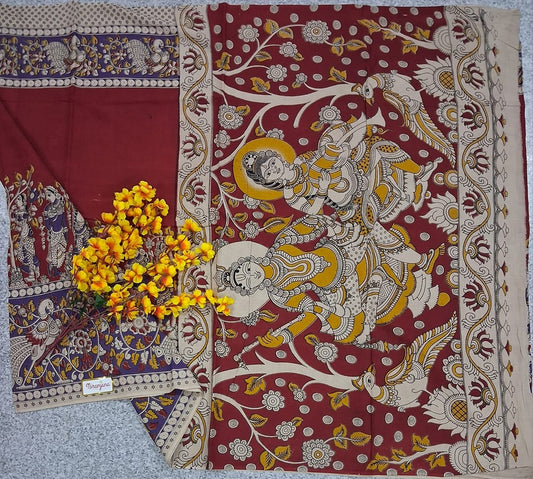 KALMKARI - BROWN
