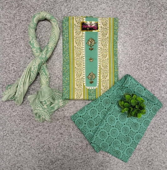 LILLY SALWAR - Green