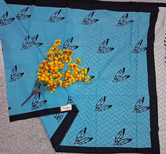 MULL PRINT - BLUE