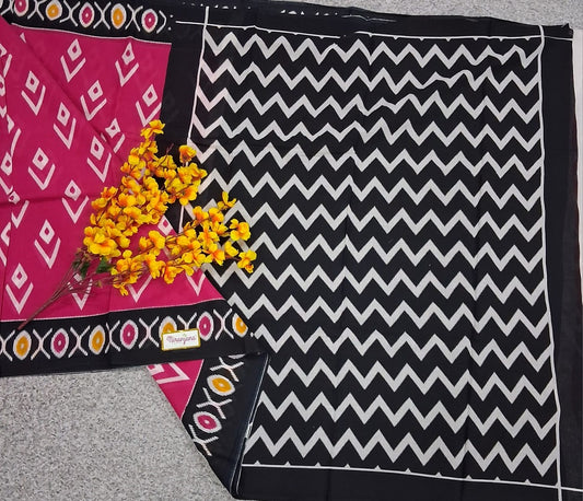 MULL PRINT - PINK