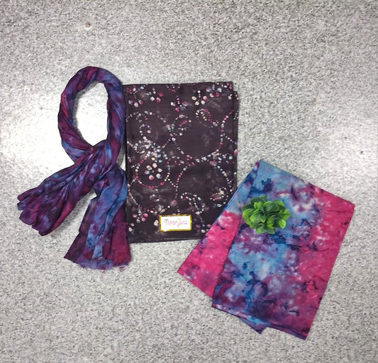BATIK SALWAR - Black and Pink