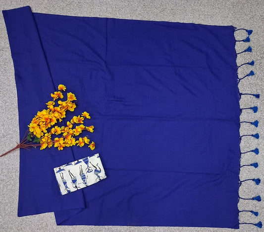 KADHI COTTON - NAVY  BLUE
