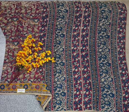 KALAMKARI - NAVY